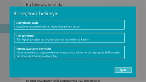 Windows 10 Format Atma Nasıl Yapılır TEKNOLOJİDOLABI