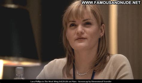 The West Wing Lara Phillips Posing Hot Beautiful Celebrity Babe Tv Series