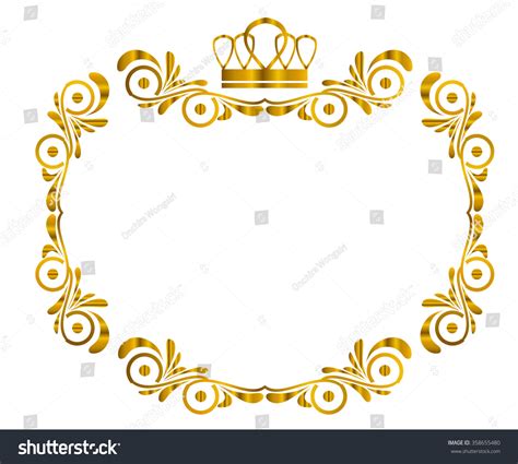 Crown clip art border