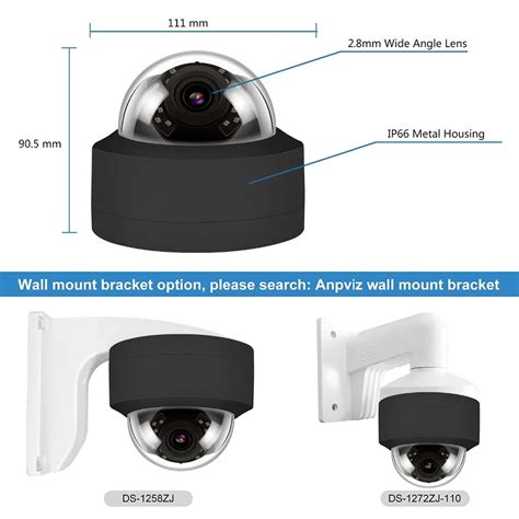 Hikvision совместимый H.265 5MP POE IP камера 2952*1944 Plug& Play ...