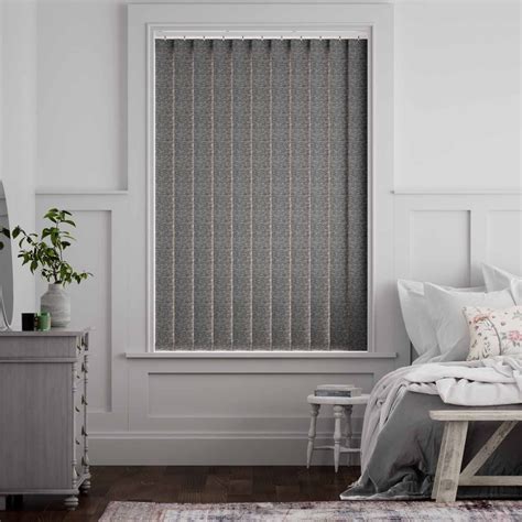 Oasis Blockout Steel Vertical Blind 127mm Slat Blinds Online™