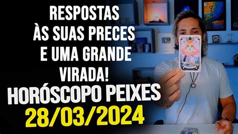 Respostas S Suas Preces E Uma Grande Virada Hor Scopo De Peixes