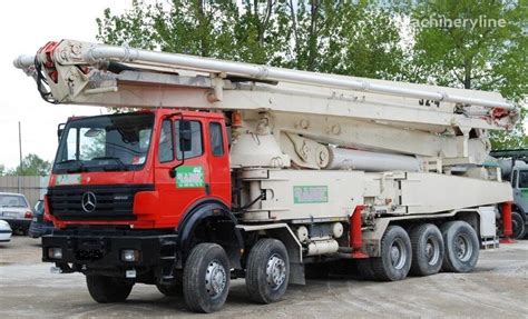 Pompa Do Betonu Schwing Kvm Bpl Hdrl Na Podwoziu Mercedes Benz