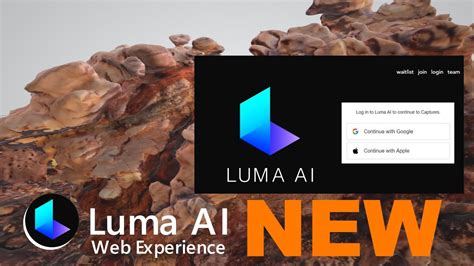 Getting Started With Luma Ai Online 3d Scan Experience Youtube