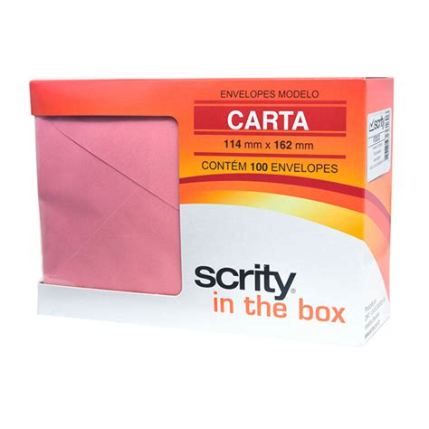 Envelope Carta Color Plus Fidji X Mm Rosa Caixa Unidades