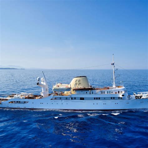 CHRISTINA O YACHT LOCATION - POSITION & CRUISING AREA