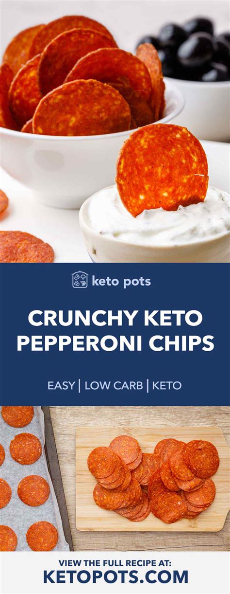 How To Make The Best Keto Pepperoni Chips Keto Pots Recipe Pepperoni Chips Recipes Keto