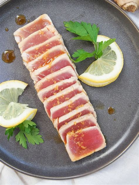 Tuna Tataki Recipe Laut Biru Seafood