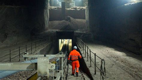 Inside The Uk S Largest Salt Mine Bbc News