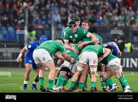 James Ryan of Ireland during Six Nation Rugby Match, Stadio Olimpico ...