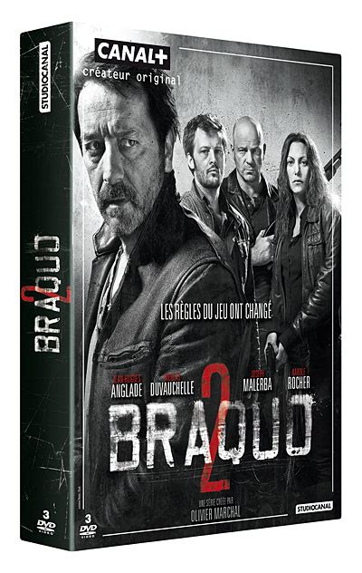 Braquo Coffret intégral de la Saison 2 DVD Zone 2 Olivier Marchal