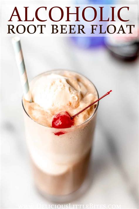 Alcoholic Root Beer Float Delicious Little Bites