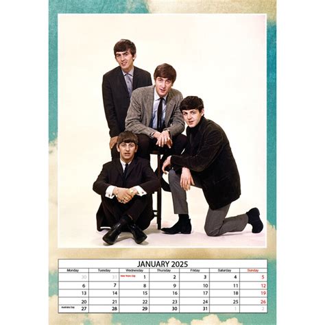 Buying The Beatles Calendar A Order Online Shopcalendars