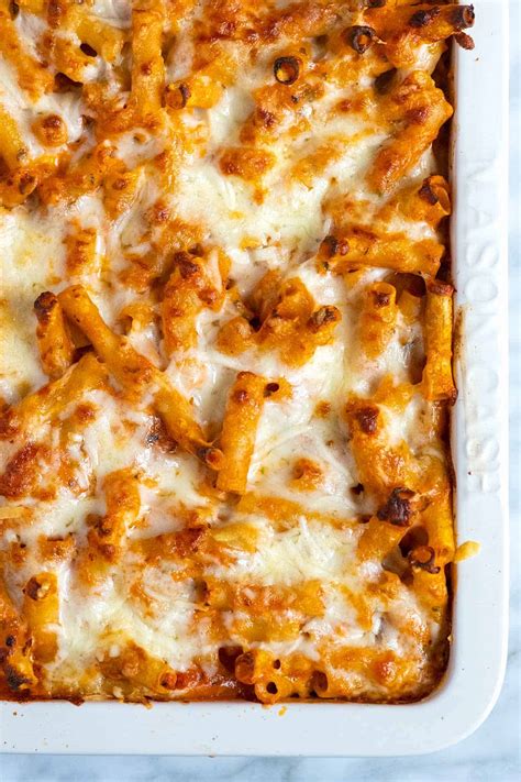 Our Favourite Baked Ziti Recipe - dearcuisine.com