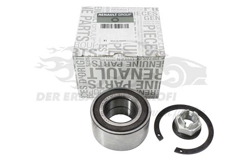 Original Renault Radlagersatz vorne ohne ABS Halter 402102977R online ...