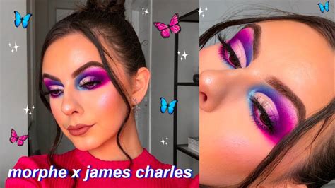 Another Colourful Morphe X James Charles Palette Tutorial