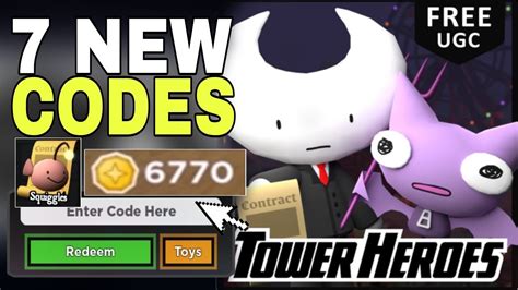 New Tower Heroes Roblox Codes 2023 Tower Heroes Code Tower Heroes Youtube