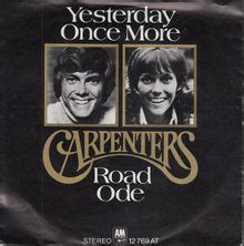 Carpenters – Yesterday Once More Lyrics | Genius Lyrics