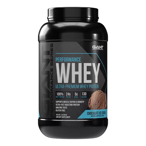 Giant Performance Series Whey Protein Chocolate Ice Cream Shop Diet And Fitness At H E B