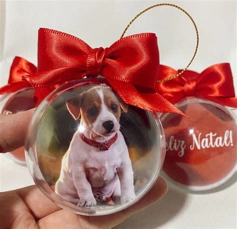 Bola De Natal Personalizada Foto Elo Produtos Especiais Em