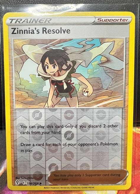 Pokemon Zinnia Rev Holo 164 203 Evolving Skies EN Kaufen Auf