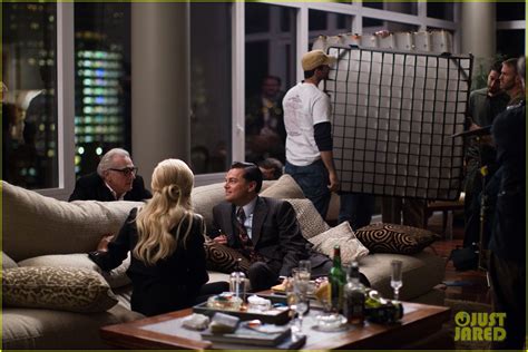 Leonardo DiCaprio Gets Direction in Behind the Scenes Photos from 'Wolf ...