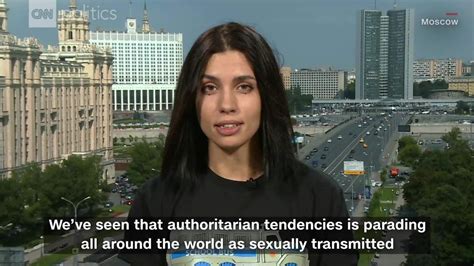 Pussy Riot S Nadya Tolokonnikova Slams Putin Trump Talks Us Russia