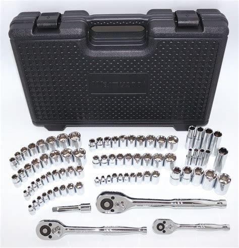 WESTWARD 1 4 In 3 8 In 1 2 In Drive Size 82 Pieces Socket Wrench Set