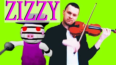 Piggy Roblox Zizzy Theme Music Song On Violin Piano Sheet Music