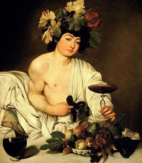 Bacchus 1595 Painting by Caravaggio