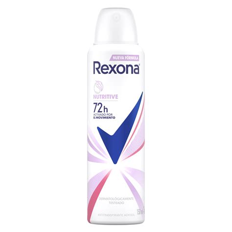 Rexona Desodorante Antitranspirante Aerosol Nutritive Femeninom San Roque