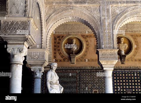 Spain Andalusia Sevilla Casa De Pilatos Pilate S House Palace