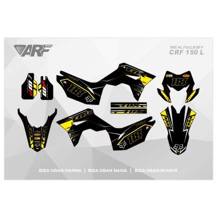 Jual DECAL CRF 150 L 001 DEKAL STIKER FULLBODY 2017 2018 2019 2020