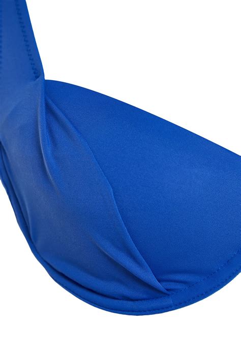 Trendyol Collection Góra od bikini push up Saks na balkon TBESS24BU00008 Trendyol