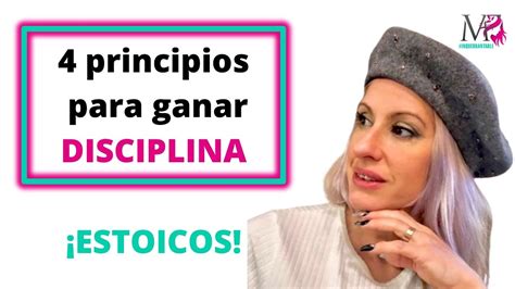 4 Principios Para Construir DISCIPLINA Estoicos YouTube