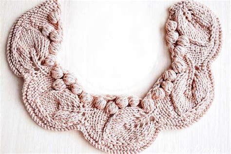 Enhance Your Style with Knit Leaf Ruffles/Collar