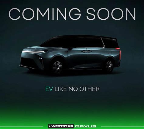 Weststar Maxus 9 EV Teaser 1 Paul Tan S Automotive News