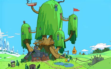 Adventure Time Wallpaper - Adventure Time Treehouse Hd - 1920x1200 ...