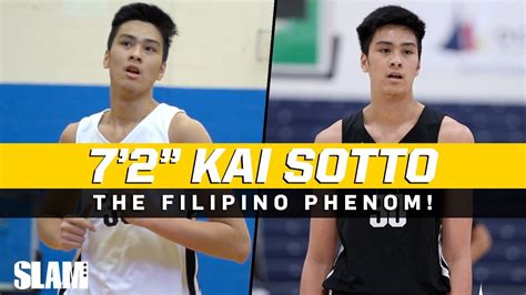 Kai Sotto Is A Filipino Phenom First Nba Player From The