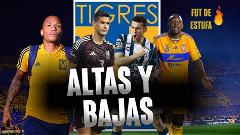 Las Altas Y Bajas De Tigres Para El Apertura Futbol De Estufa