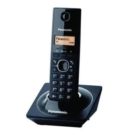 Teléfono Inalámbrico Panasonic Dect 6 0 Digital Negro Walmart