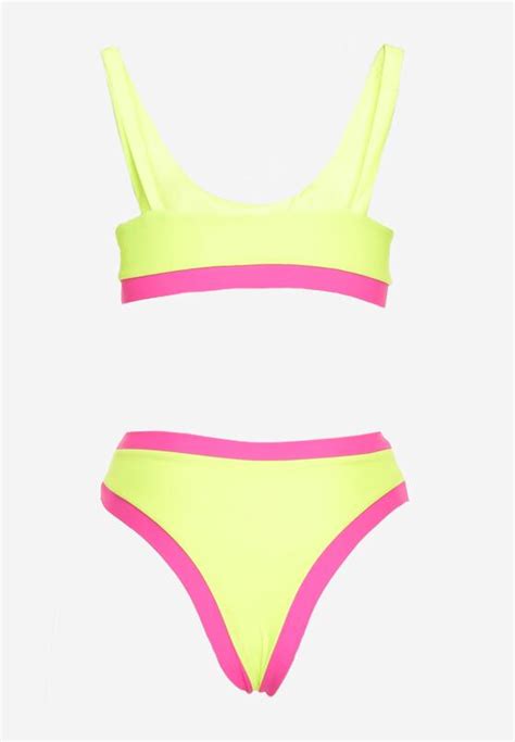 Costum De Baie Bikini Verde Deschis Born Be