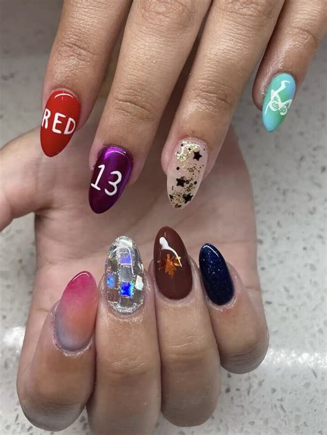 40 Taylor Swift Nail Art Ideas That Are Perfect For The Eras Tour Days Inspired