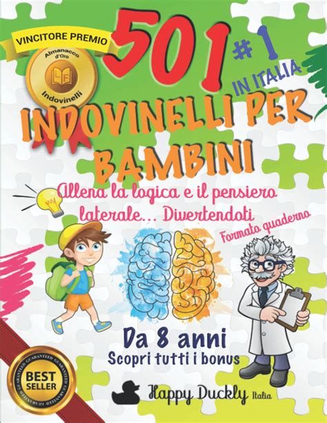 Buy 501 Indovinelli Per Bambini Allena La Logica E Il Pensiero