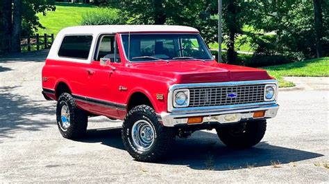 1972 Chevrolet K5 Blazer Vin Cke182f115944 Classic Com