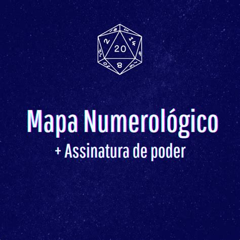 Mapa Numerol Gico Cabal Stico Prof Jeferson Silva Hotmart