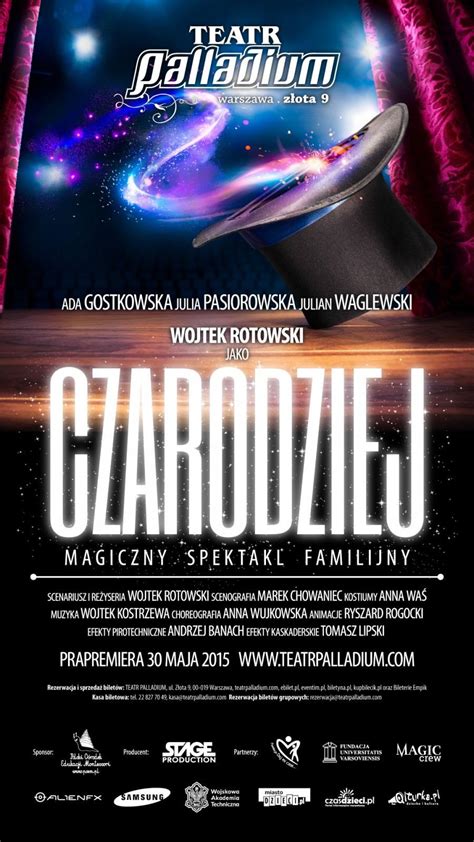 Czarodziej Magiczny Spektakl Familijny Dziecko W Warszawie