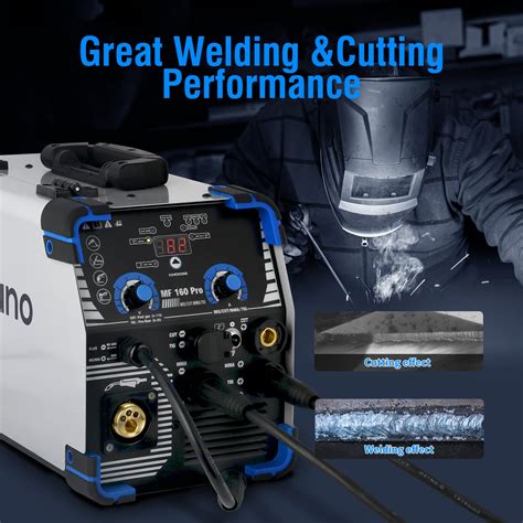 Azzuno In Welding Machine Plasma Cutter Welder Combo Gas Mig