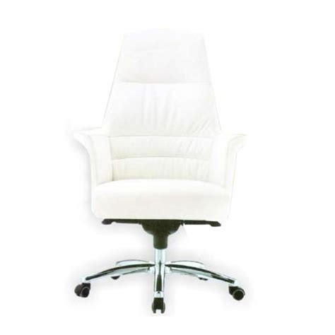 White Executive Chair Revolving Chair Foldable No Rotatable Yes At