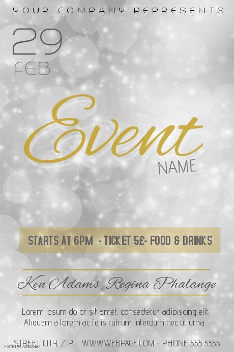 Poster Template Event Planning Poster Event Planning Books Event